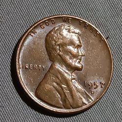 1957 D Wheat Penny