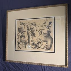 Procession, Drawing By Alfred Bendiner