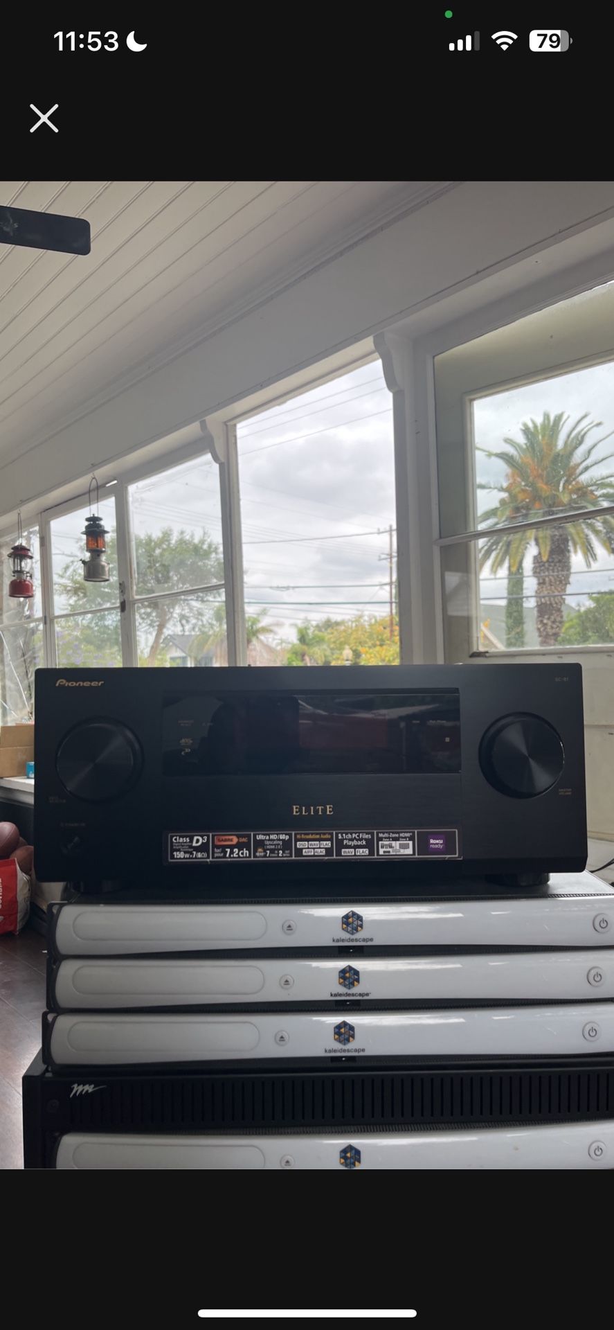 Pioneer receiver AVR Amp