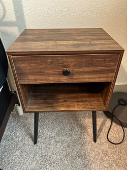 Wooden End Table Set of 2