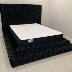 $999 Brand New King Bed Frame With Mattress (Read Description Below)