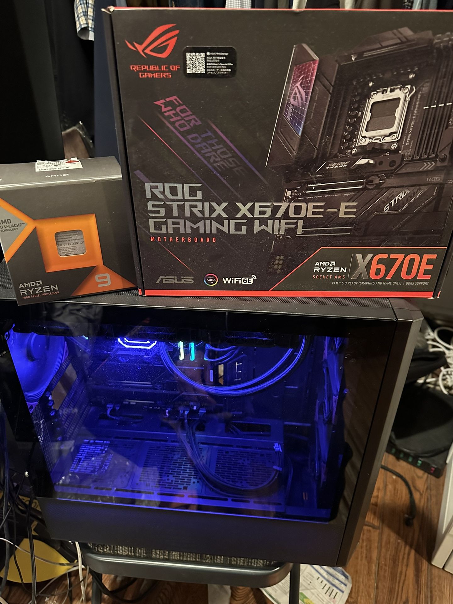 Gaming PC 7950x3d whole build