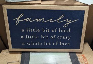Home And Family Frame 