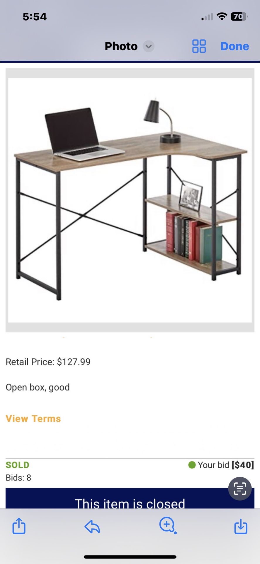 Desk New In Box