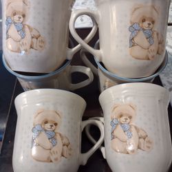 Pretty Set 6 Pieces Cups