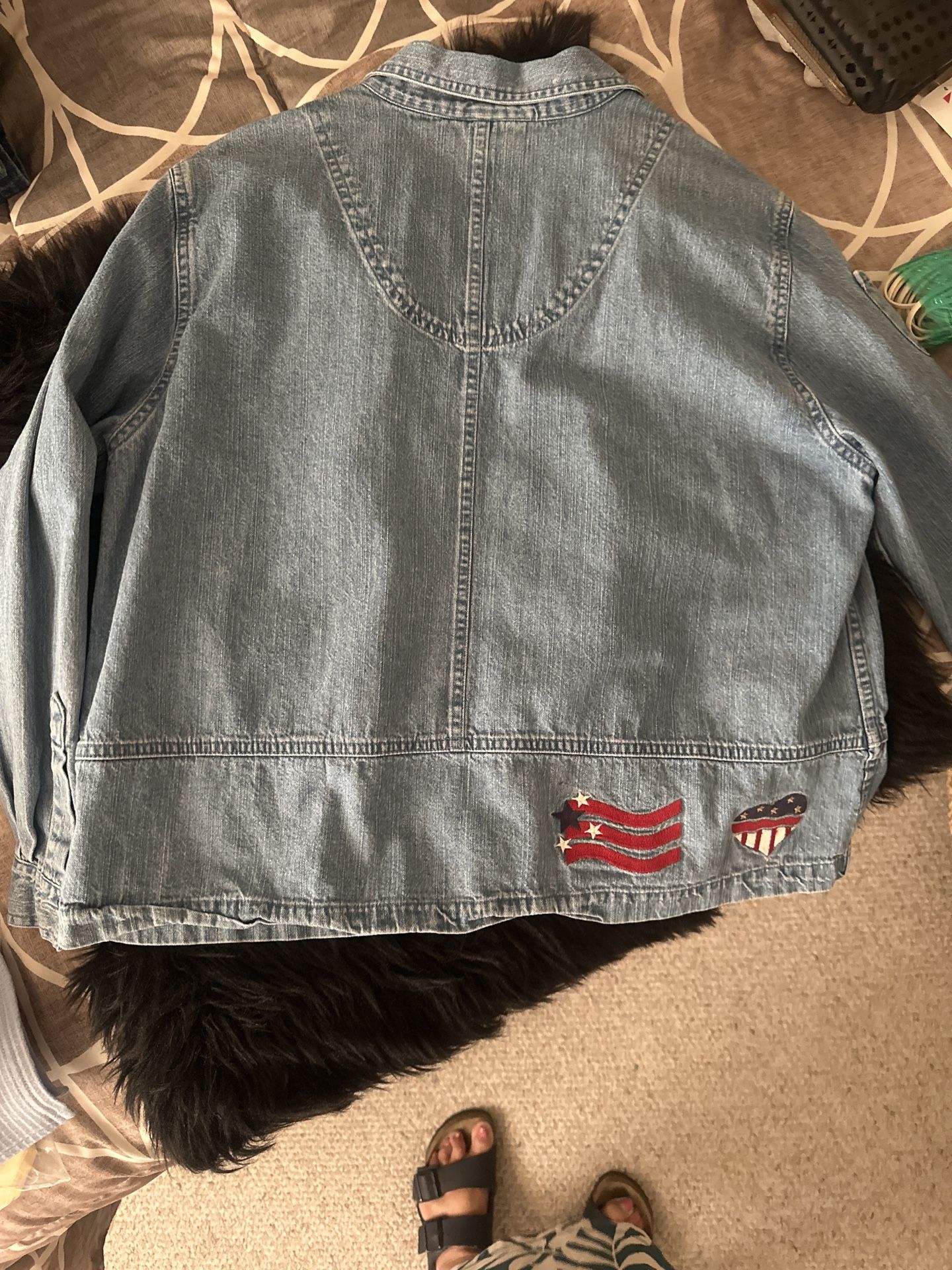 Lightweight Denim Jacket Size XL