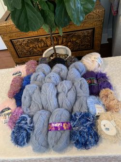 Beautiful knitting yarn