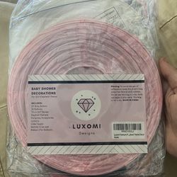 Girl Baby Shower Decorations Elephant Theme 