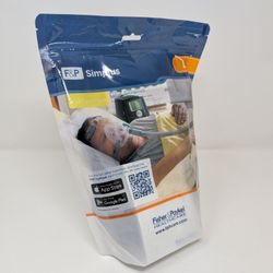 NEW F&P Simplus 400477 Factory Sealed Full Face Mask Large 