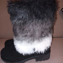 Women's Bearpaw Regina Suede Faux Fur Boot with Neverwet