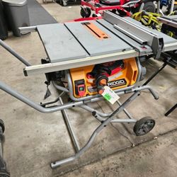 Ridgid 10" Corded Table Saw