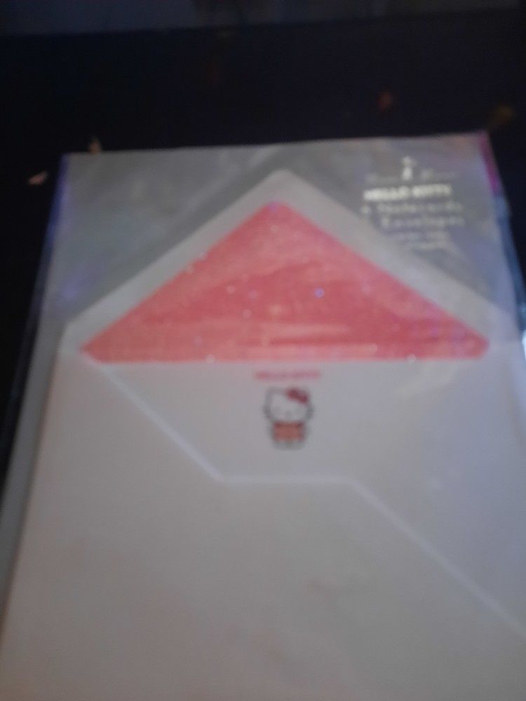 Hello Kitty Notecard
