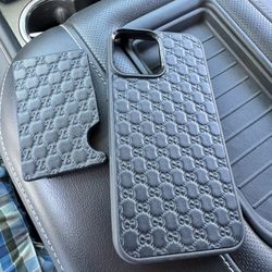 Gucci Card Holder and iPhone 13 Pro Max Gucci Case 