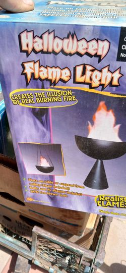Halloween flame light
