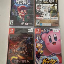 Nintendo Switch Sealed Brand New Games