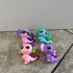 5 surprise Axolotl Toys 