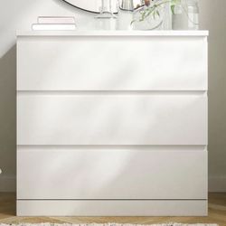 White Drawers