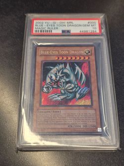 Blue eyes toon dragon psa 10 yugioh