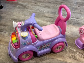 Pink and purple car