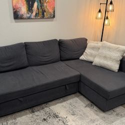 Sleeper sectional sofa
