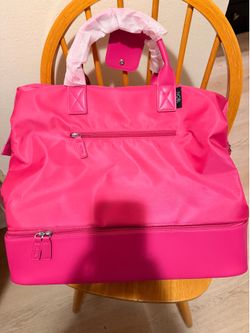 Weekender Travel Bag- Hot Pink