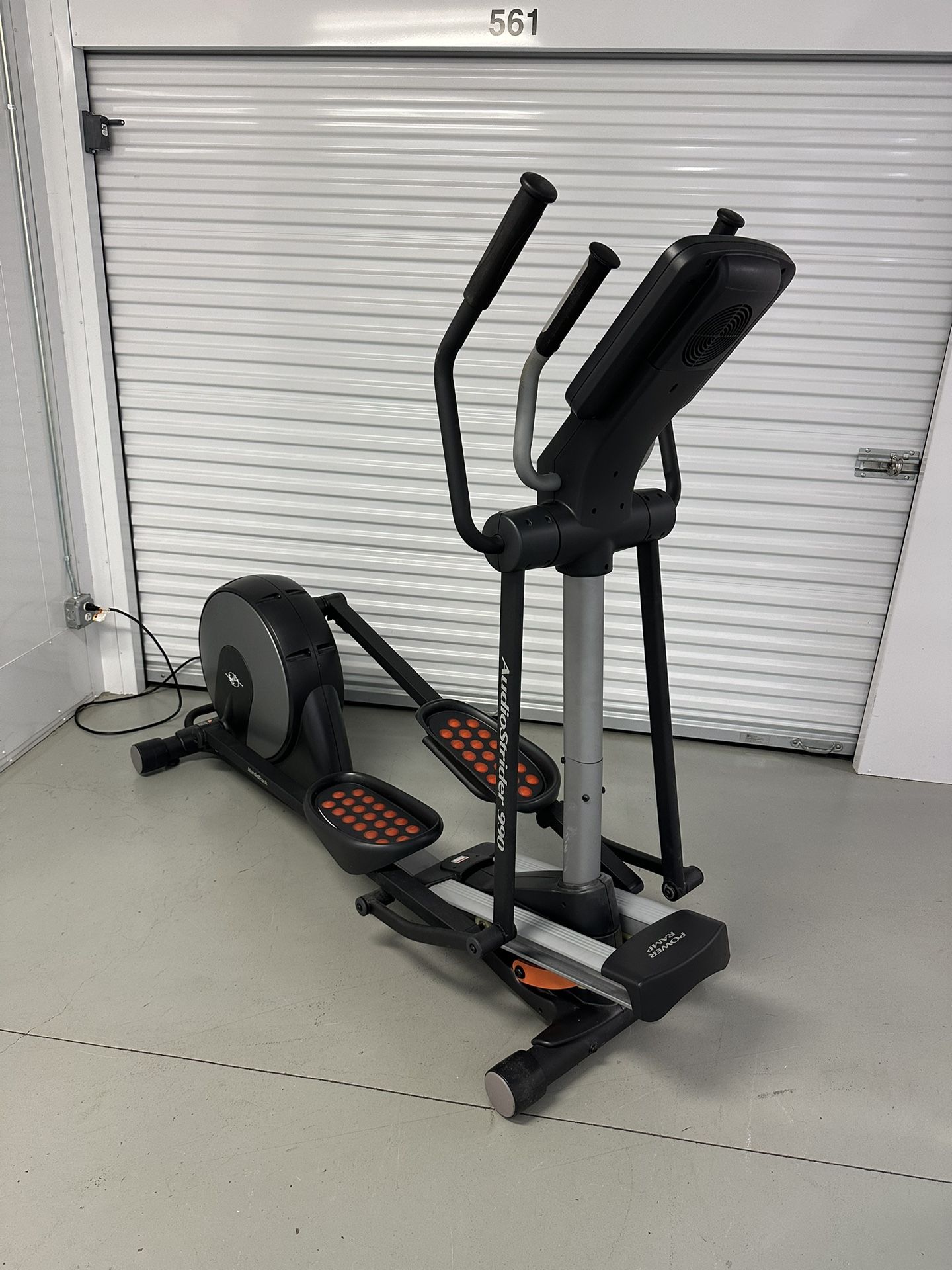 NordicTrack AudioStrider 990 Elliptical - Space Saver Design