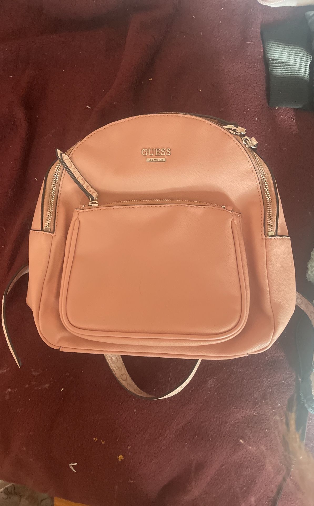Pink Guess Backpack