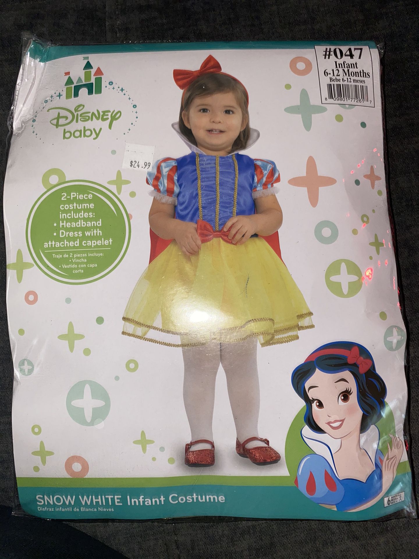 Snow White infant costume