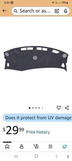 Dash cover