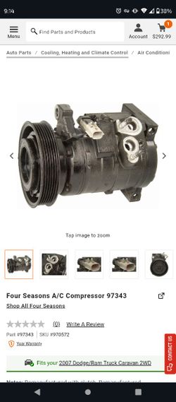 A/C Compressor New Sealed 
