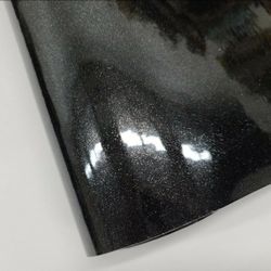 Gloss Black Metallic Vinyl Car Wrap Film 60ft X 5ft