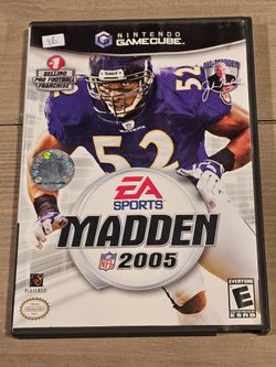 Gamecube Madden 2003, 2005 and NBA Live 2005