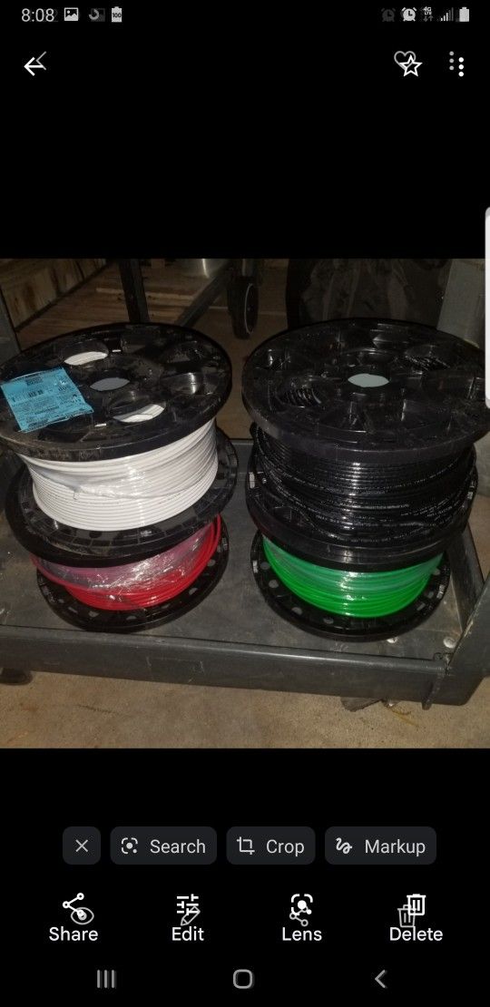 SPECIAL PRICE ON WIRE #8 = $210 EACH