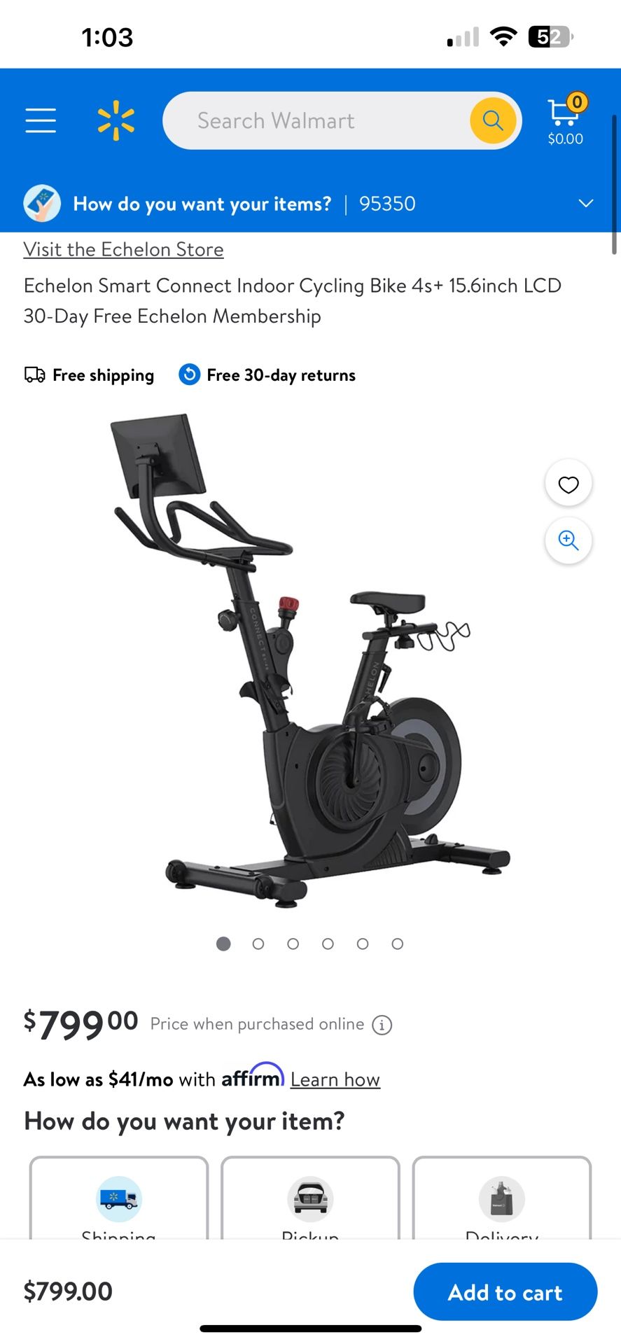 Echelon Exercise Bike
