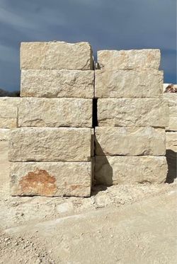 Bulk Limestone Quarry Blocks — Delivered From Florence, TX