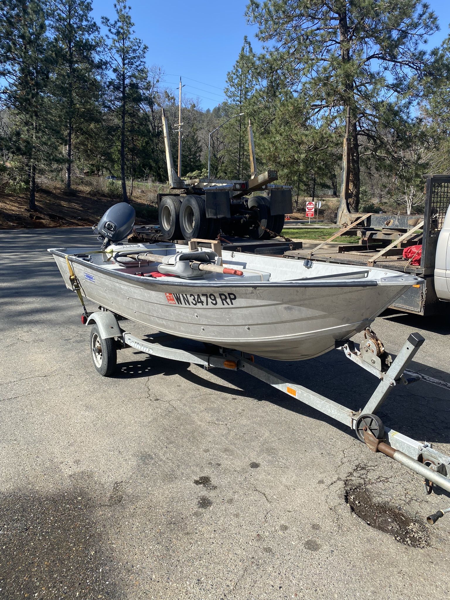 1998 Duroboat 14’ Aluminum
