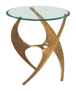 Sabel Gold Side Table