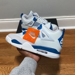 Jordan 4 Retro Military Blue Brand New - Sizes 10 & 10.5