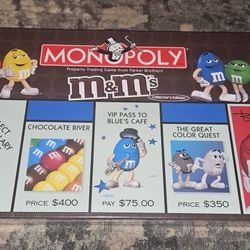 Monopoly M&M's Collector's Edition (2004). Brand New & Factory Sealed!! 