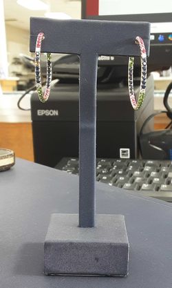 Bangle Earrings - Yellow Gold 18k (.750) 8.7 grams