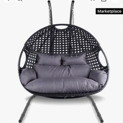 Brandnew Double Swing Egg Chair With Stand