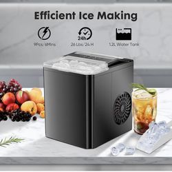 Countertop Ice Maker Self Cleaning 