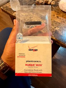Plantronics Marque M155 Universal Black Bluetooth Headset Smartphone Ready