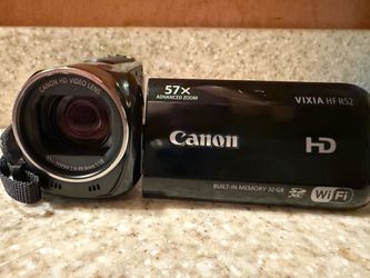 Canon VIXIA HF-R52 HD Digital Camcorder 1080p with 32GB, Wi-Fi, and 3-Inch LCD (Black)