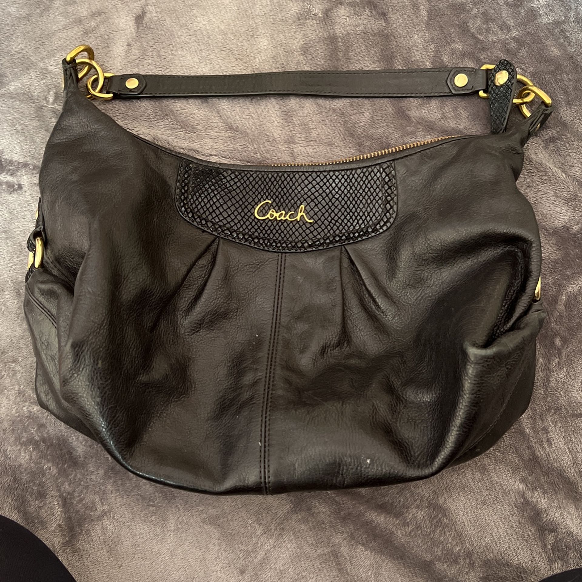Black Coach Purse