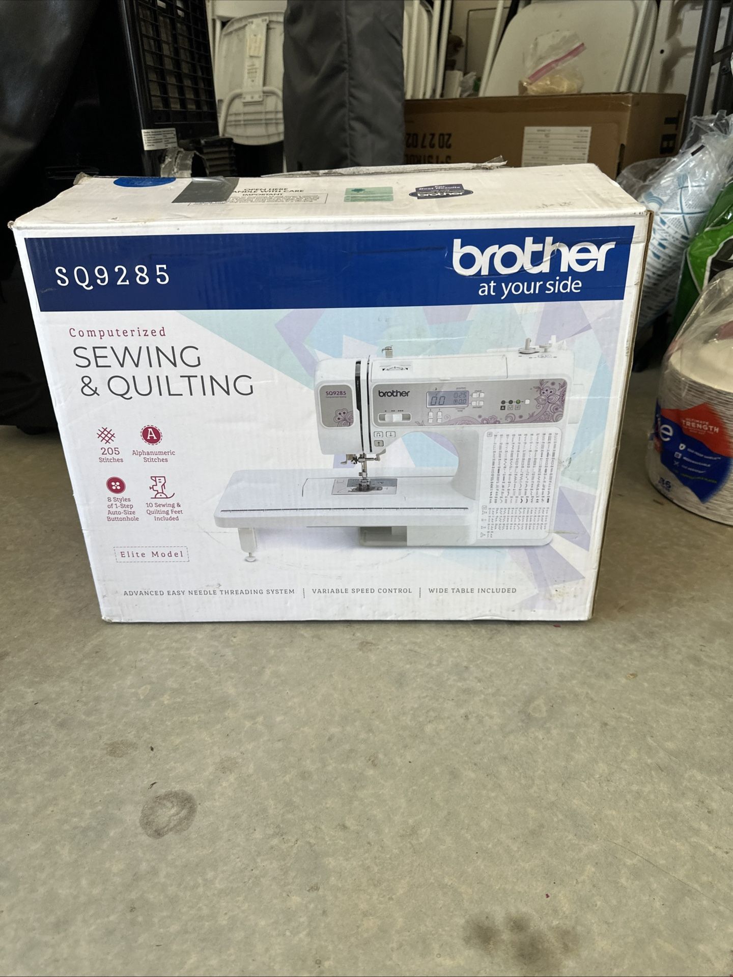 New Brother SQ9285 150 Stitch Computerized Sewing Machine