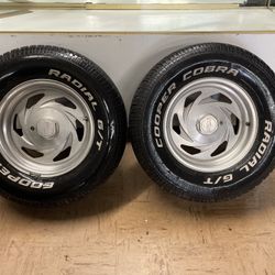 Boyd Rims W/ Cooper Cobra GT 17x