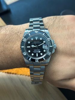 Seikomod watch black subm
