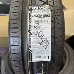 NITTO 235/30/20 $95 NEW INVO 225/30R/20 HIGH PERFORMANCE TIRE 88Y 225/30ZR/20