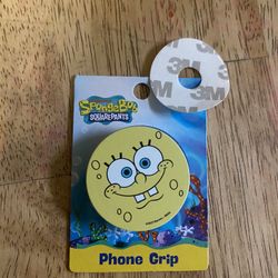 Phone Grip Sponge Bob Square Pants 3M Adhesive 